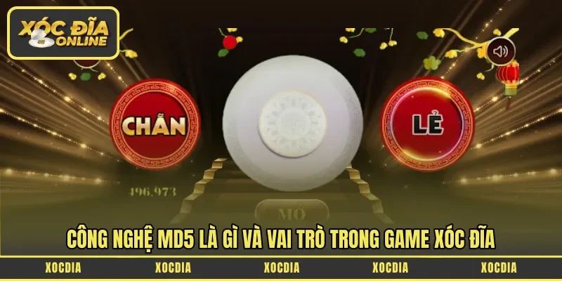 Công nghệ MD5 là gì và vai trò trong game xóc đĩa 