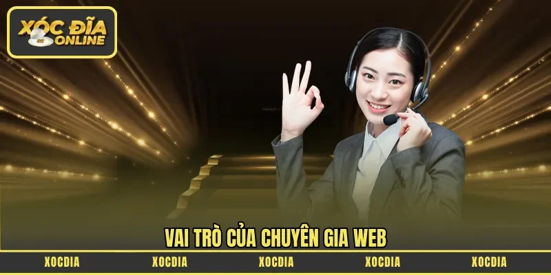 Vai trò của chuyên gia web